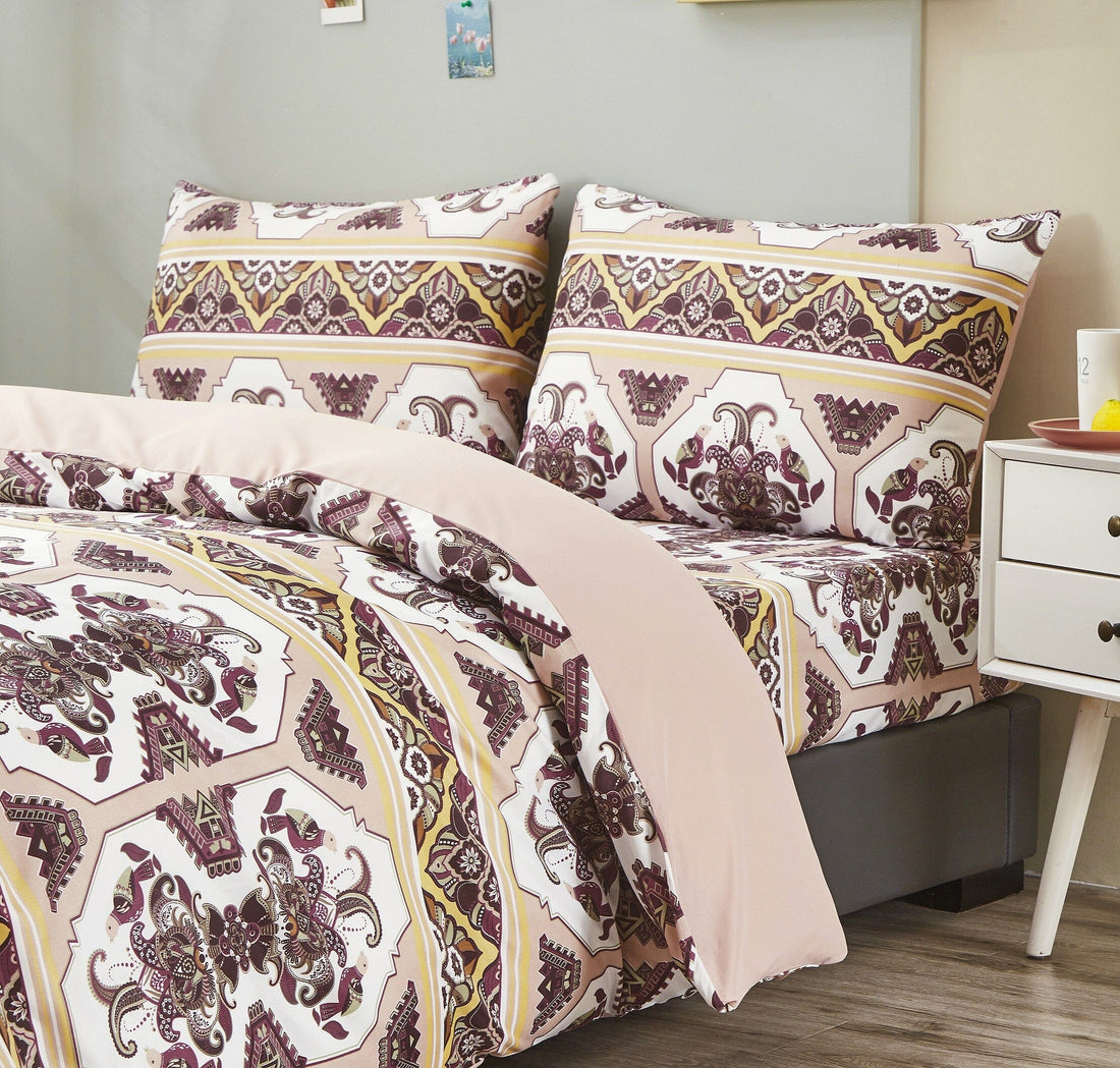 Majestic Oriental Kilim Duvet Cover Set – Royal Persian Design