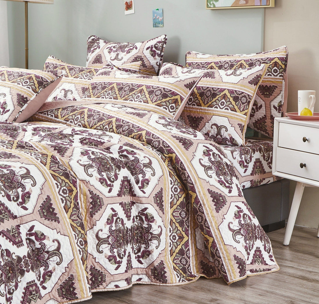 Majestic Oriental Kilim Bedspread Set – Royal Persian Design