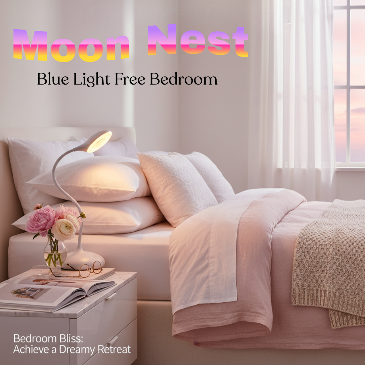 MoonNest - Circadian-Friendly Table/Desk/Nusery Lamp