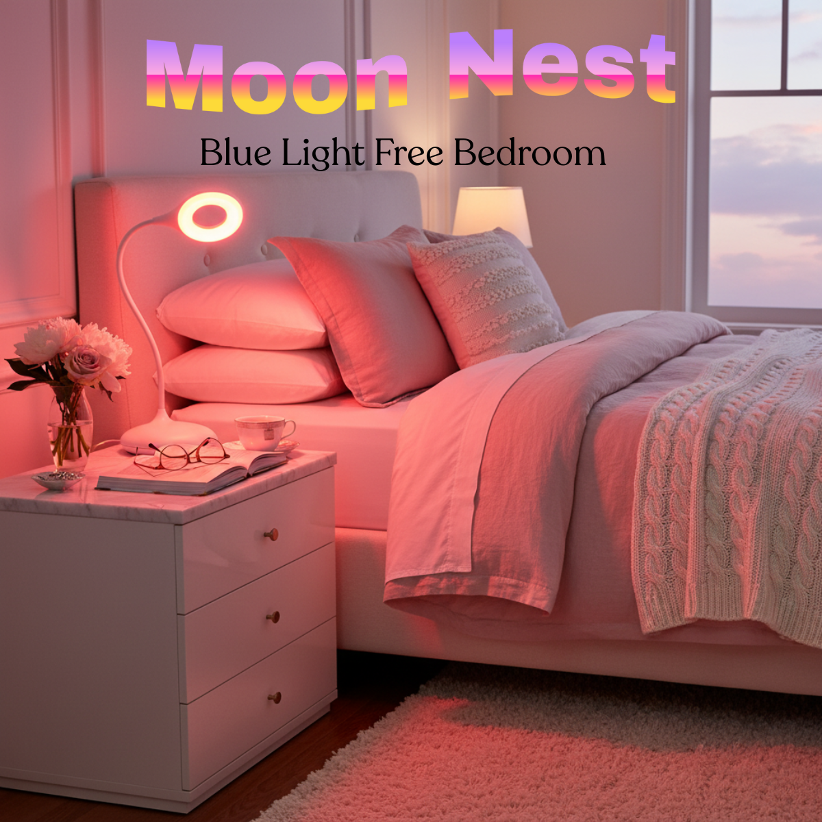 MoonNest - Circadian-Friendly Table/Desk/Nusery Lamp