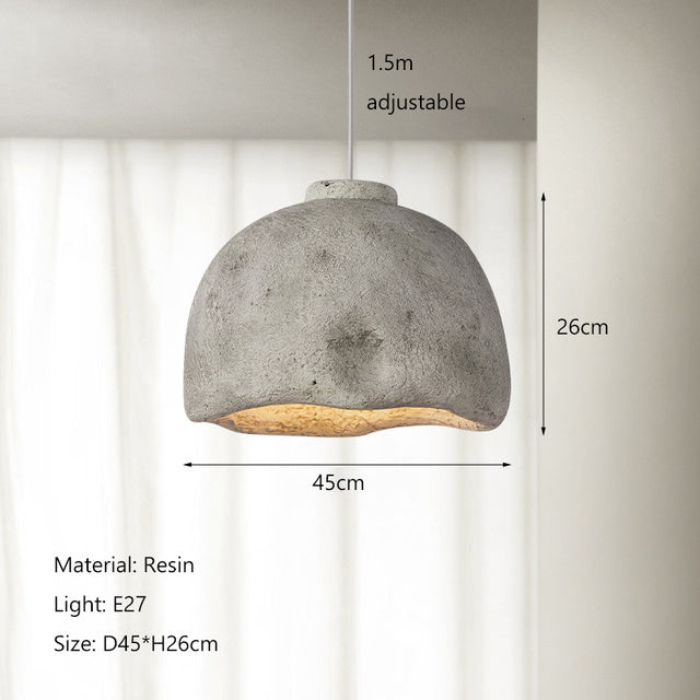 Japanese Style Chandelier – Modern Simple Bedroom & Study Lamp