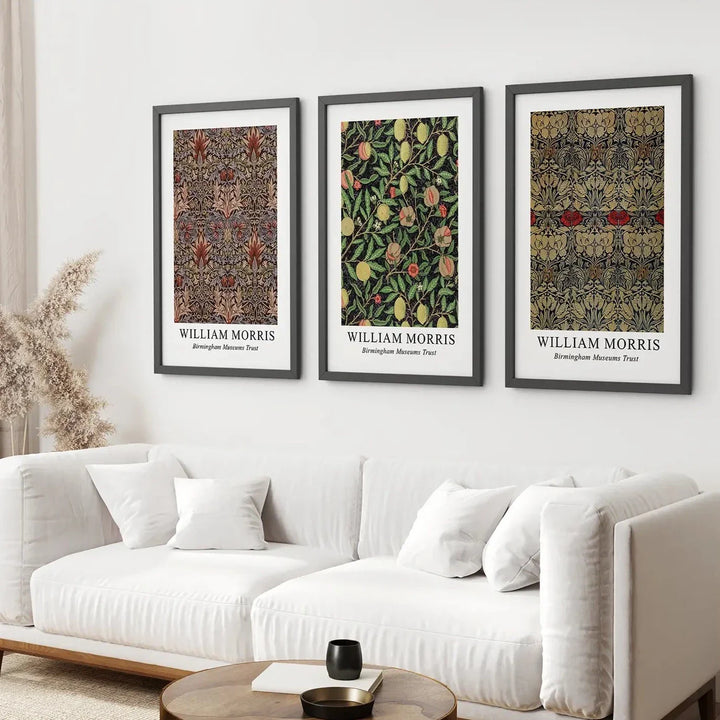 Made to Order William Morris 3 Piece Wall Art