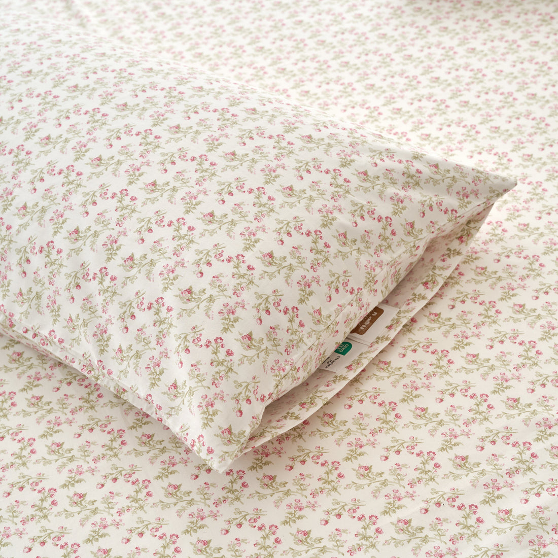 Romantic Coquette 100% Cotton Floral Sheet Set – Deep Pocket