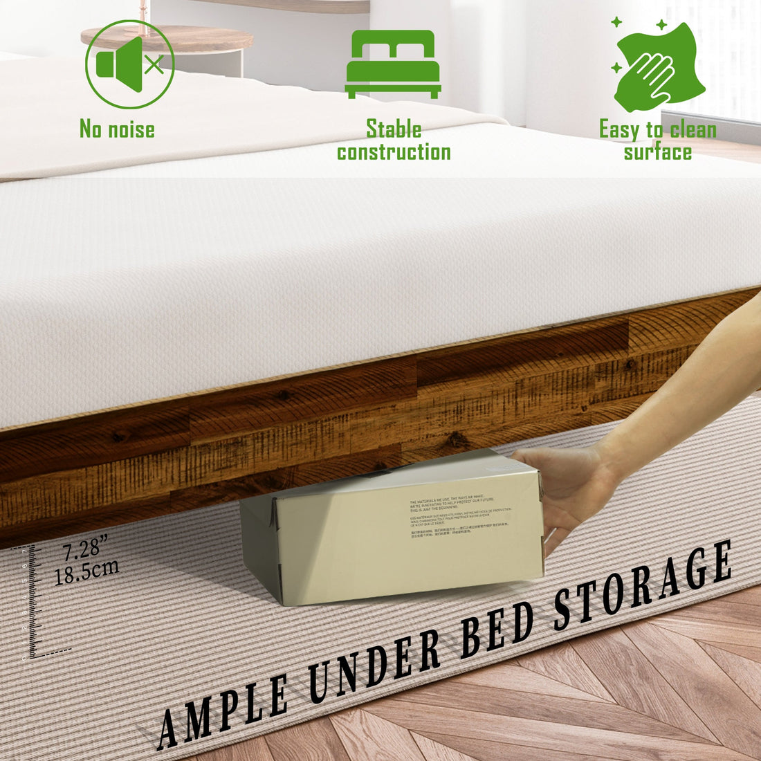 Sierra Solid Wood Bed Frame