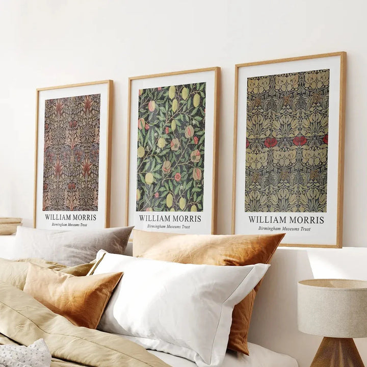 Made to Order William Morris 3 Piece Wall Art