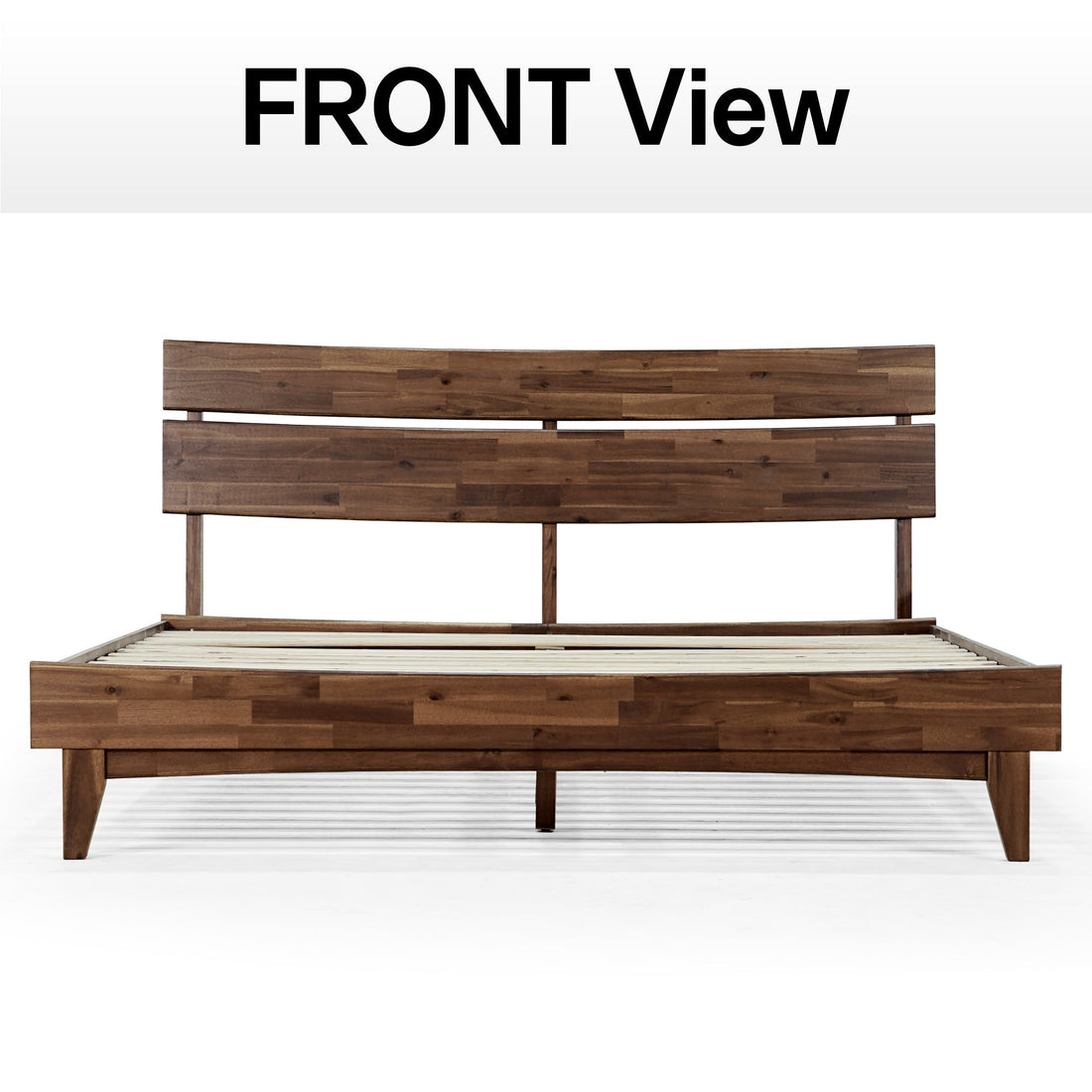 Aurora Solid Wood Bed Frame