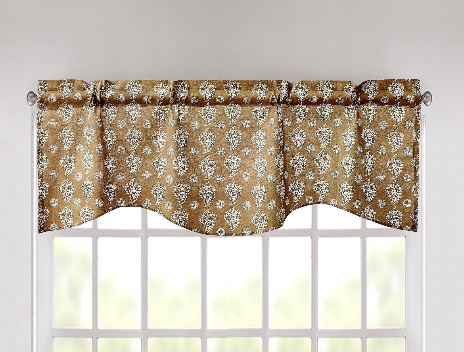 Bohemian Paisley Olive Brown Bed-in-a-Bag Set (JHW885)