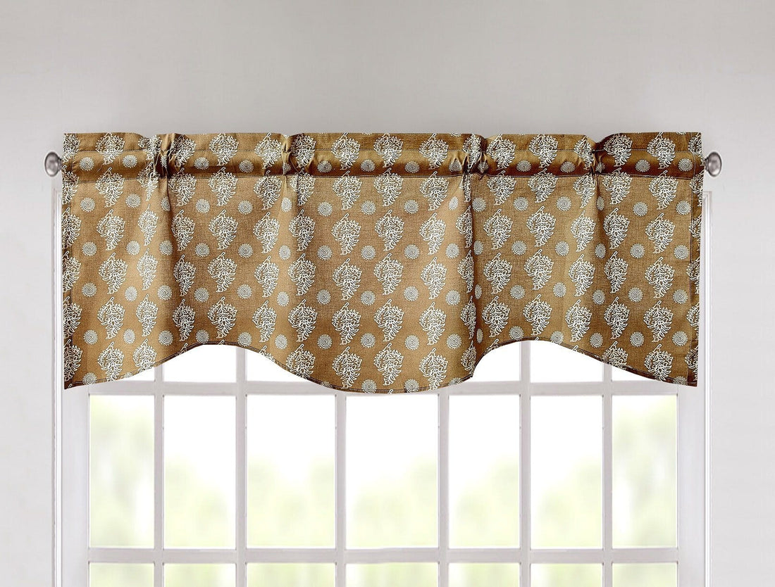Bohemian Paisley Olive Brown Bed-in-a-Bag Set (JHW885)