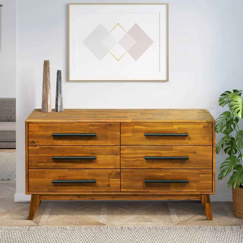 Acacia Legacy Solid Wood Dresser – Timeless Elegance