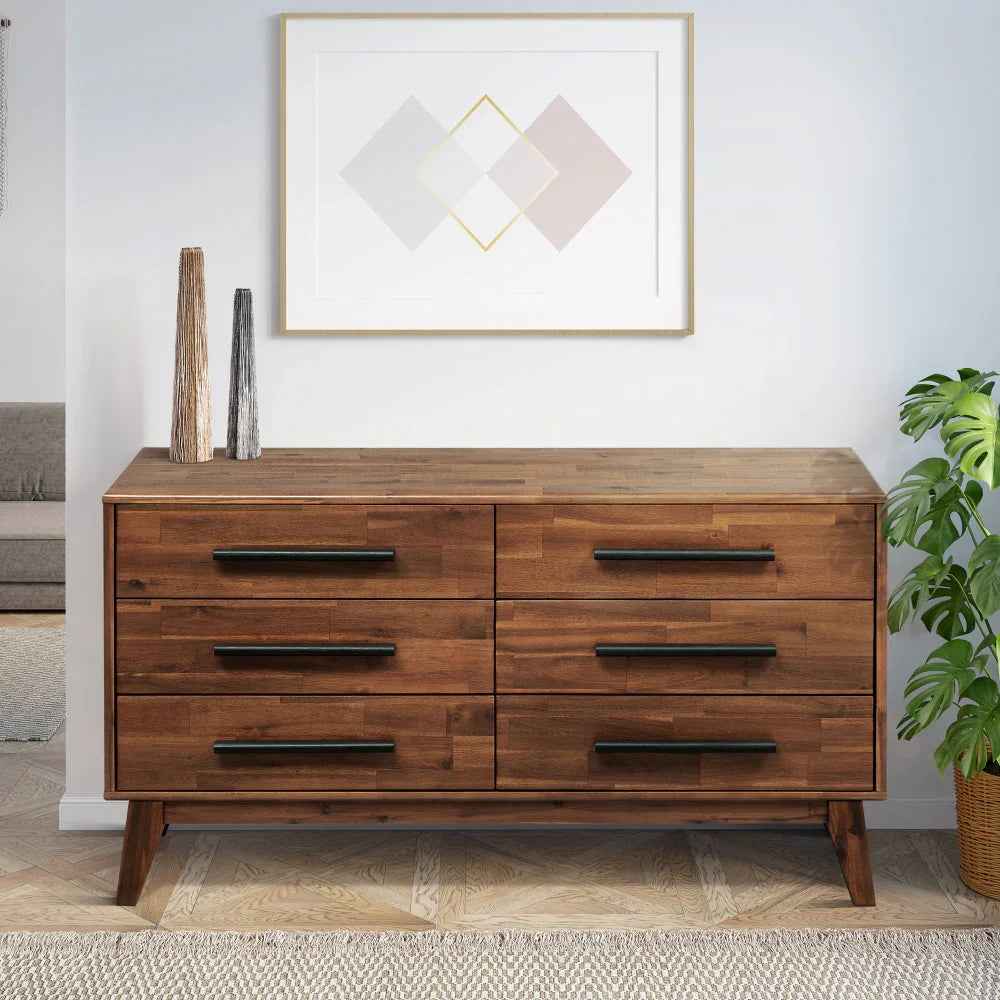 Acacia Legacy Solid Wood Dresser – Timeless Elegance