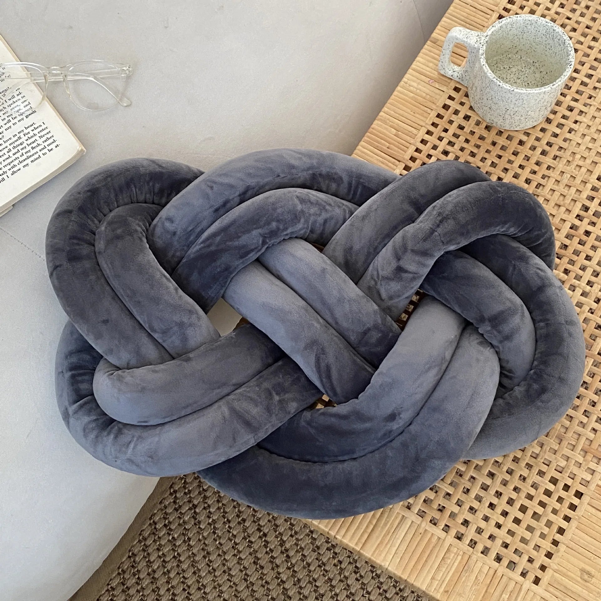 DecorBites™ Knotted Ring Throw Pillow Set