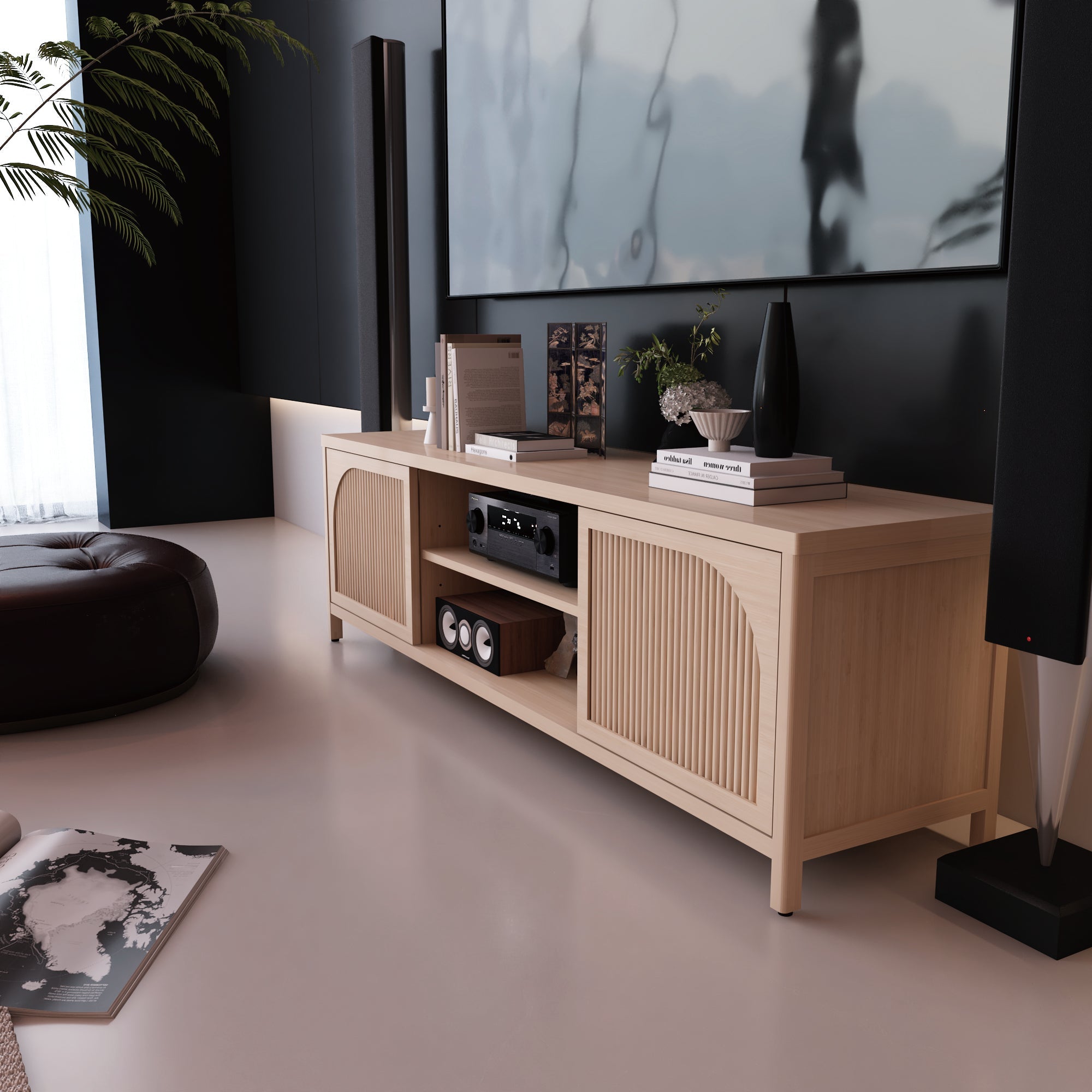Bamboo TV Media Console