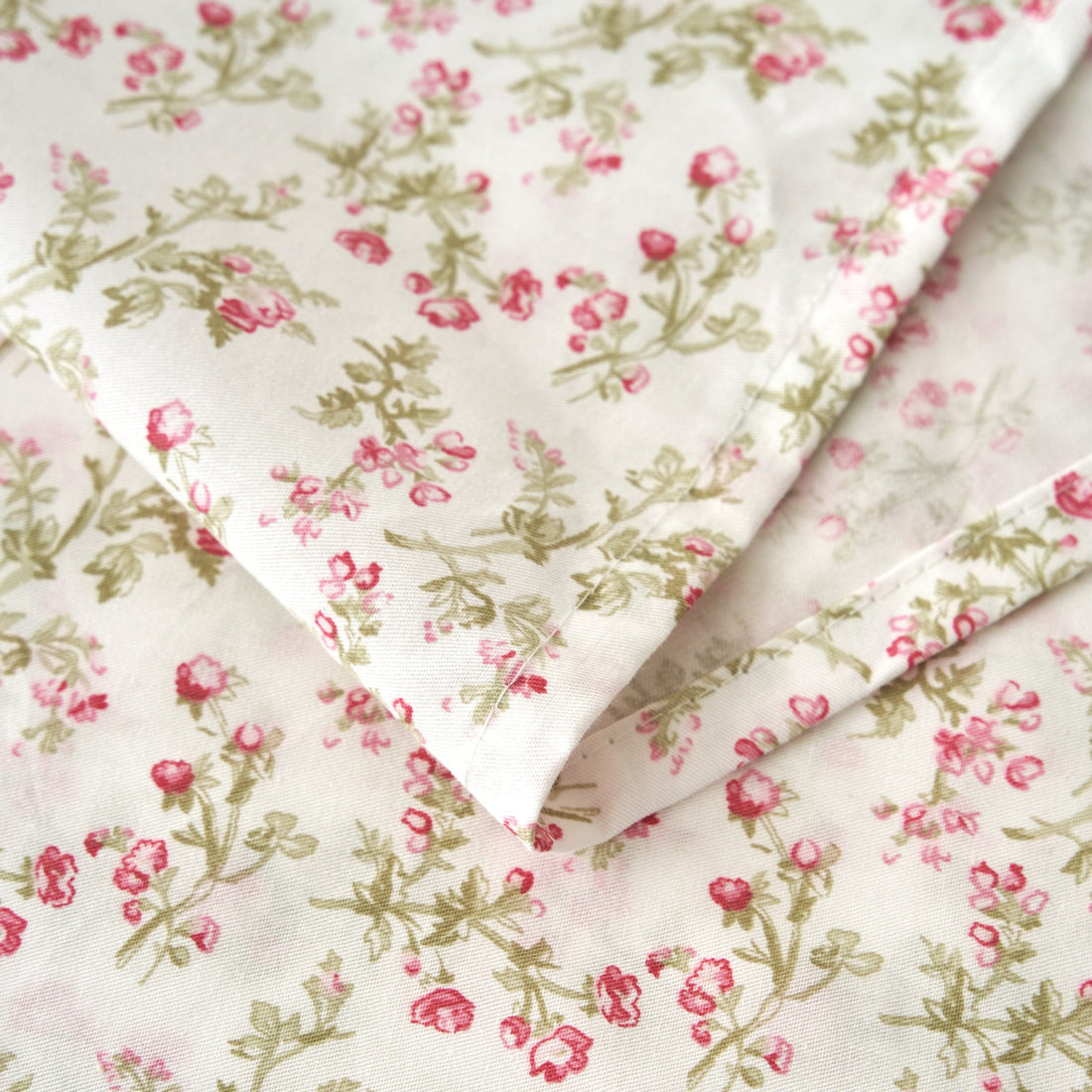 Romantic Coquette 100% Cotton Floral Sheet Set – Deep Pocket